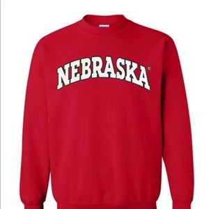 nebraska crewneck